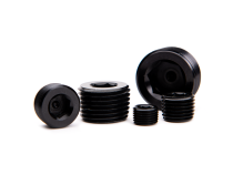 1/4 Inch NPT Hex Socket Plug Black Fleece Performance
