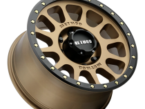 Aluminum Wheels 20x9 NV MR305 Bolt Pattern 6 On 139.7 Offset 18 Lip Size 1.42 Method Bronze BRZ Black Street Loc Method