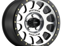 Aluminum Wheels 17x8.5 NV MR305 Bolt Pattern 5 On 127 Offset 0 Lip Size 1.3 Black BM Machined Face-Black Street Loc Method
