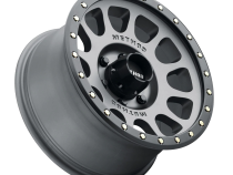Aluminum Wheels 17x8.5 NV MR305 Bolt Pattern 5 On 127 Offset 0 Lip Size 1.3 Titanium TT Matte Black Lip Method