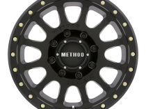 Aluminum Wheels 17x8.5 NV HD MR305 Bolt Pattern 8 On 180 Offset 0 Lip Size 1.26 Matte Black MB Method