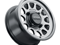 Aluminum Wheels 15x10 MR414 Bead Grip UTV Bolt Pattern 4 On 136 Offset 25 Lip Size 2.72 Graphite GY Method