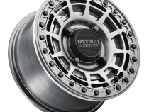 Aluminum Wheels 15x10 MR415 Beadlock UTV Bolt Pattern 4 On 156 Offset 25 Lip Size 2.09 Graphite GY Gloss Graphite Ring Method