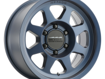 Aluminum Wheels 17x9 Bead Grip MR701 Bolt Pattern 6 On 139.7 Offset -12 Lip Size 1.97 Bahia Blue BL Method