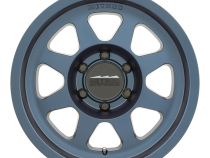 Aluminum Wheels 17x9 Bead Grip MR701 Bolt Pattern 6 On 139.7 Offset -12 Lip Size 1.97 Bahia Blue BL Method