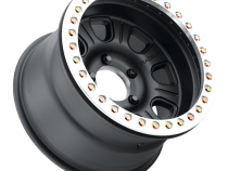 Aluminum Wheels 17x8.5 Monster Beadlock RT231 Machined Face Black 0 Offset 5 on 127 Bolt Pattern 83.82 Bore Raceline