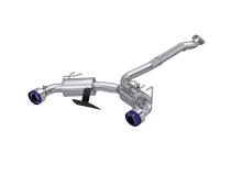2023-Up Toyota Corolla GR 1.6L Armor Pro T304 Stainless Steel 3 Inch Cat-Back Dual Split Rear with Burnt End Tips MBRP