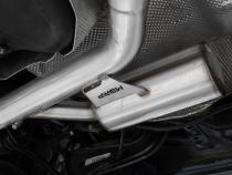 2022-Up Volkswagen Jetta GLI 2.0 TSI T304 Stainless Steel 3 Inch Cat-Back 2.5 Inch Dual Split Rear with Carbon Fiber Tips Street Profile MBRP