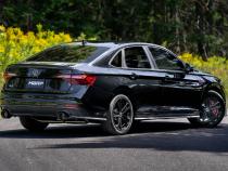 2022-Up Volkswagen Jetta GLI 2.0 TSI T304 Stainless Steel 3 Inch Cat-Back 2.5 Inch Dual Split Rear with Carbon Fiber Tips Street Profile MBRP