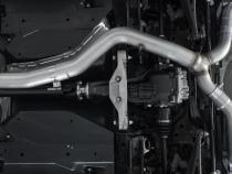 Armor Pro Subaru 3 Inch Cat Back Exhaust System Dual Split Rear-Quad Carbon Fiber Tips For 11-2021 Subaru Impreza WRX 2.0L MBRP