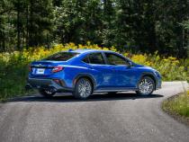 22-Up Subaru WRX 2.4L T304 Stainless Steel 2.5 Inch Axle-back Dual Split Rear Quad CF Tips MBRP