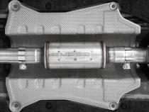 23-Up Acura Integra 1.5L and 22-Up Honda Civic SI 1.5L Armor Pro T304SS, 3 Inch Cat-Back, 2.5 Inch Dual Split Rear with CF Tips MBRP