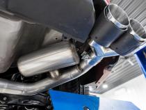 2022-2024 Honda Civic Sport Touring 1.5L Turbo Hatchback Armor Lite 3 Inch Cat-Back 2.5 Inch Dual Split Rear with Quad Carbon Fiber Tips MBRP