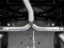 2022-2024 Honda Civic Sport Touring 1.5L Turbo Hatchback Armor Lite 3 Inch Cat-Back 2.5 Inch Dual Split Rear with Quad Polished Tips MBRP