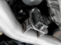 T304 Stainless Steel 3.0 Inch Cat-Back Dual Rear Race Profile with Dual Carbon Fiber Tips 15-23 Dodge Charger MBRP