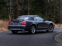 1999-2004 Ford Mustang GT/ Mach 1 4.6L Aluminized Steel 2.5 Inch Cat-Back Dual Rear Exit with Black Tips MBRP