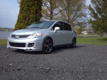 Nissan Versa Front Lip Spoiler Unpainted For 07-11 Nissan Versa Stillen