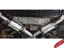 Infiniti Q60 3.0t Cat Back Exhaust Polished Tips For 17-21 Infiniti Q60 3.0t Stillen