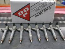 Chevy Duramax 08-10 LMM Brand New 300 Percent Over Injector Set (SAC Nozzles) Dynomite Diesel