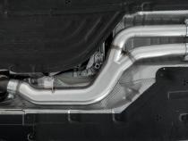 20-Up Toyota Supra T304 Stainless Steel 3 inch Cat-Back Dual Rear Outlet with Burnt End Tips 2 4.5 inch T305 Burnt End Tips Included MBRP