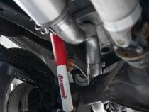4 Inch Cat Back Exhaust System Single Side Exit 20-Up Silverado/Sierra 2500/3500 HD 6.6L V8 Armor Lite MBRP