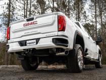4 Inch Cat Back Exhaust System Single Side Exit 20-Up Silverado/Sierra 2500/3500 HD 6.6L V8 Armor Lite MBRP