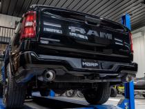 2025 Ram 1500 3.0L SST SO Armor Pro 3 inch Cat-back 2.5 Inch Dual Split Rear Exhaust with Carbon Fiber Tips MBRP