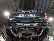 2025 Ram 1500 3.0L SST SO Armor Pro 3 inch Cat-back 2.5 Inch Dual Split Rear Exhaust with Carbon Fiber Tips MBRP