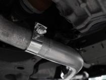 Axle-Back 2.5 inch Dual Rear Quad Carbon Fiber Tips (4) 4.0 inch OD Dual Out Explorer 20-Up Lincoln Aviator MBRP
