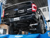 21-Up Ford F-150 Armor Pro Series T304 Stainless Steel 3 Inch Cat-Back Single Side Exhaust System MBRP