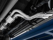 3 Inch Cat Back Exhaust System Pre-Axle Dual Outlet T304 Stainless Steel Street Version For 15-20 Ford F-150 MBRP