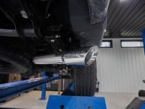 2024-Up Ford Ranger 2.3L Ecoboost Armor Pro T304SS 3-Inch Cat-Back Single Side Exit with Polished Tip MBRP