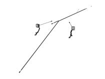 25-Present Ram 1500 RHO Ditch Light Kit, Clear Flood Beam MBRP