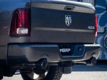 2009-2018 Ram 1500 and 2019-2024 Ram 1500 5.7L Hemi Carbon Fiber Exhaust Tips, 5 Inch OD Dual Wall Angle Cut. Sold In Pairs MBRP