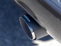 2009-2018 Ram 1500 and 2019-2024 Ram 1500 5.7L Hemi Carbon Fiber Exhaust Tips, 5 Inch OD Dual Wall Angle Cut. Sold In Pairs MBRP