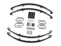87-95 Jeep Wrangler YJ 2 Inch Leaf Spring Lift Kit With Nitro Shocks Zone Offroad