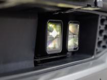 24-Up Ford Ranger Raptor Bumper Light Kit Amber Flood Beam MBRP