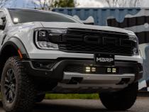 24-Up Ford Ranger Raptor Bumper Light Kit Amber Spot Beam MBRP